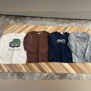Zara/Nike boys long sleeve tops